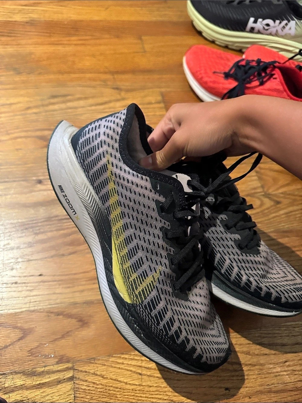 Nike black running shoes - Picture 3 of 5